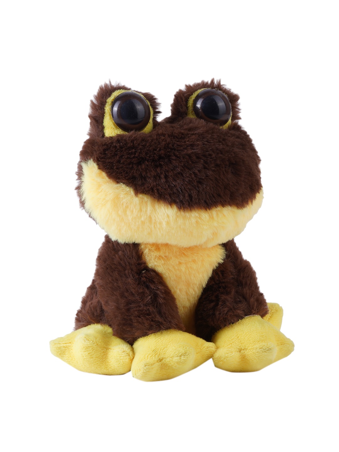 

Jeannie Magic Coffee Brown Hoppy Frog Soft Toy