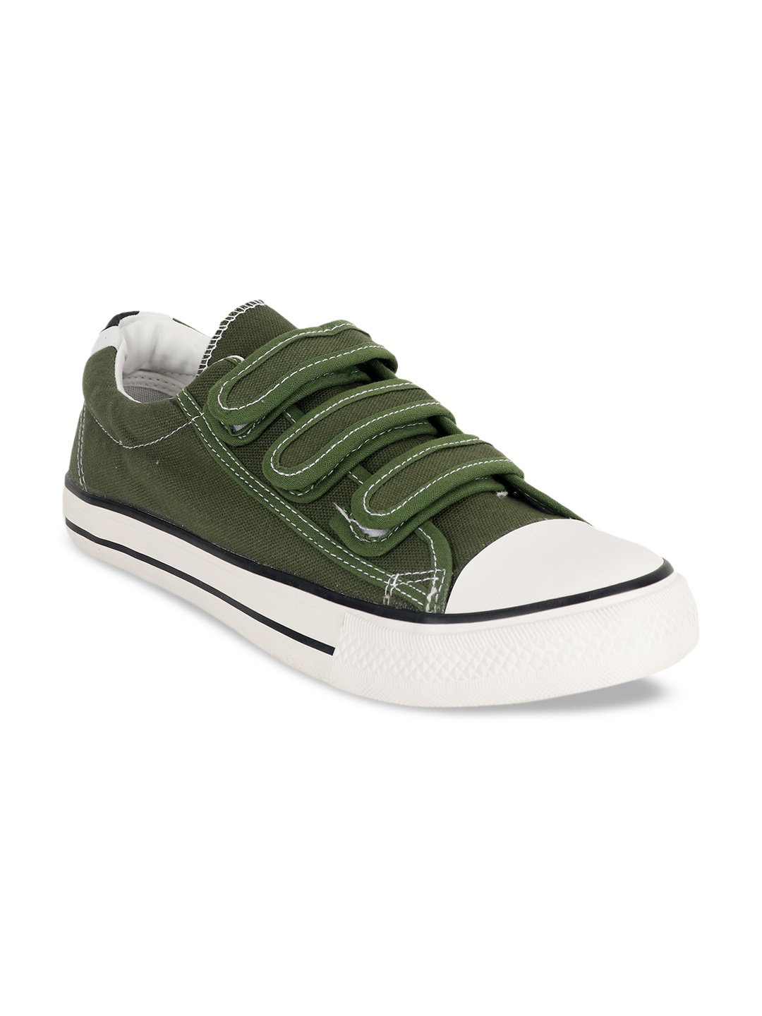 

CIPRAMO SPORTS Men Olive Green Sneakers