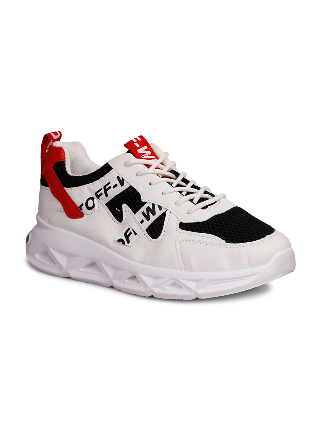 

CIPRAMO SPORTS Men White Printed Sneakers