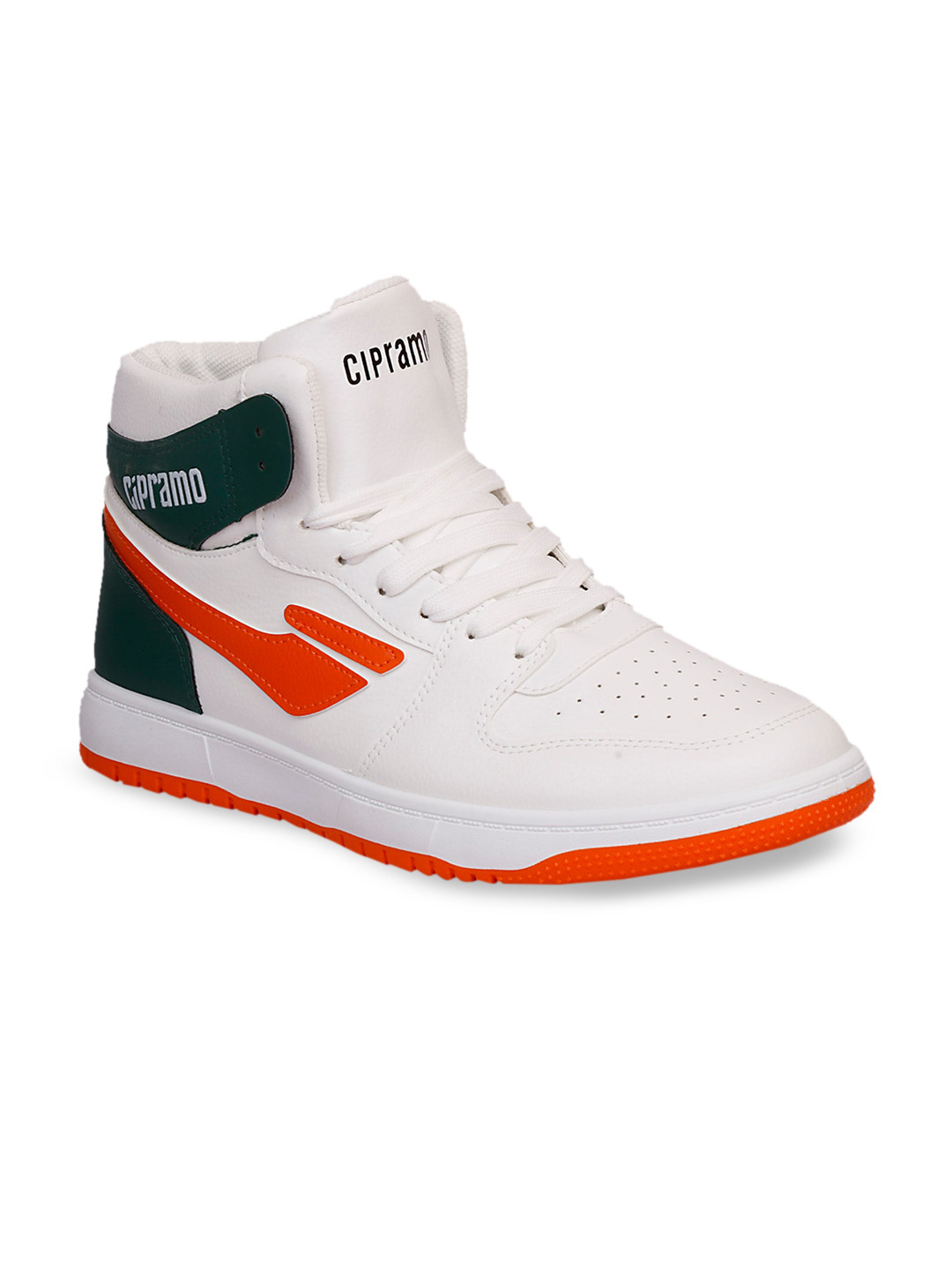 

CIPRAMO SPORTS Men White PU Sneakers