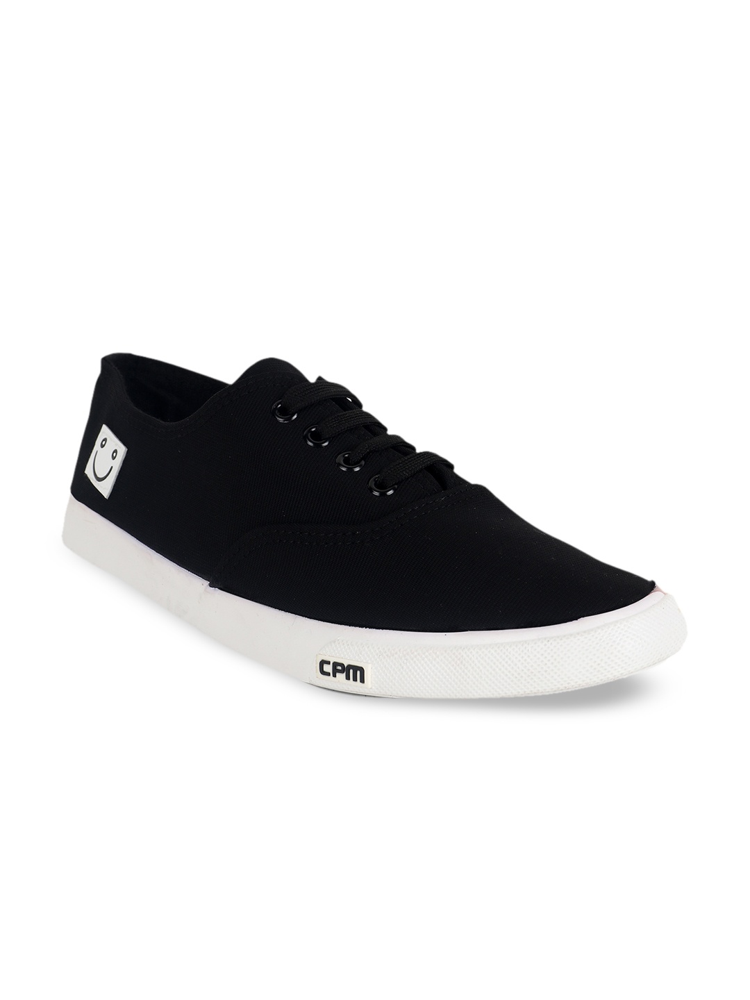 

CIPRAMO SPORTS Men Black Textured Oxfords