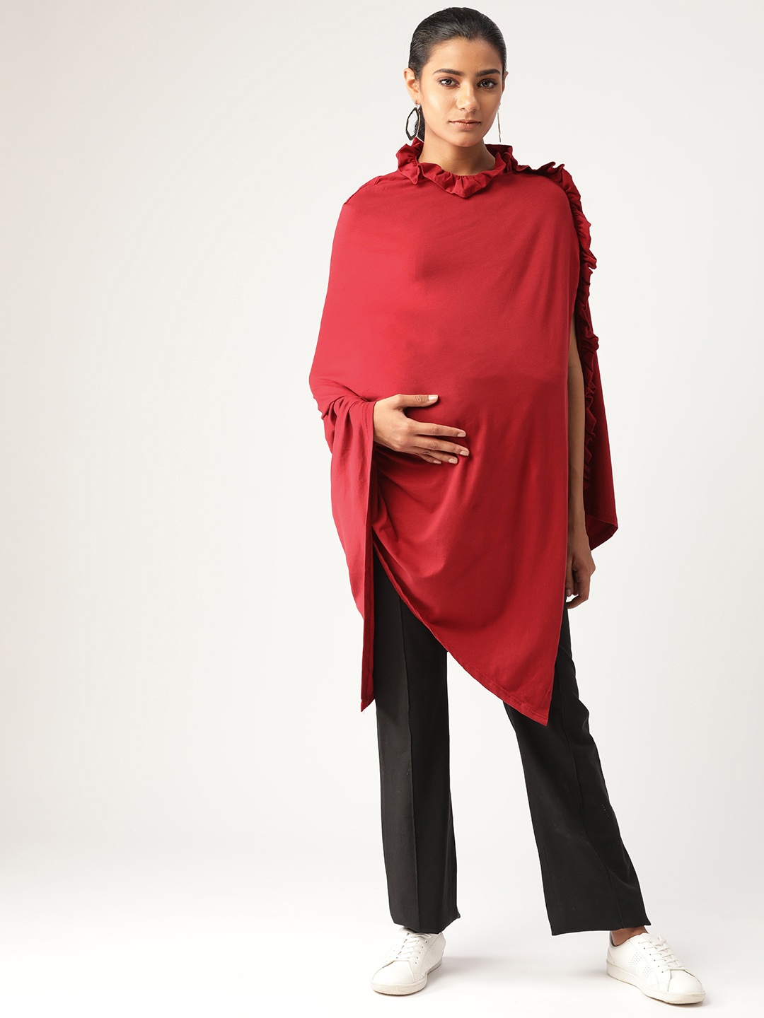 

The Vanca Maroon Tunic