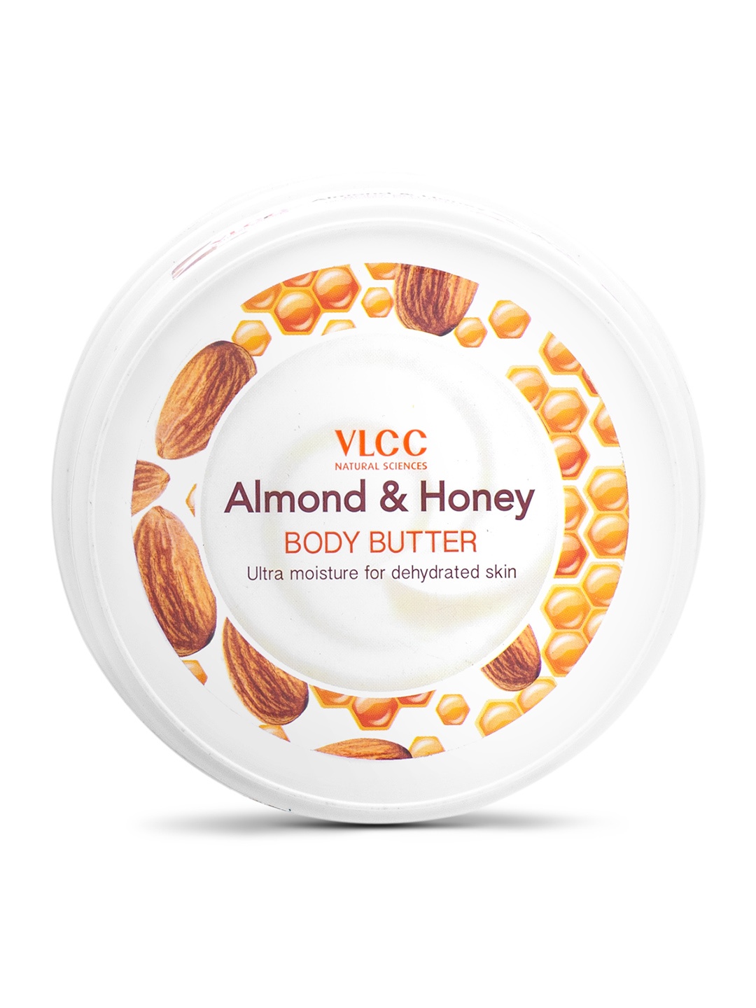 

VLCC Paraben Free & Silicone Free Almond & Honey Body Butter - 200 g, White