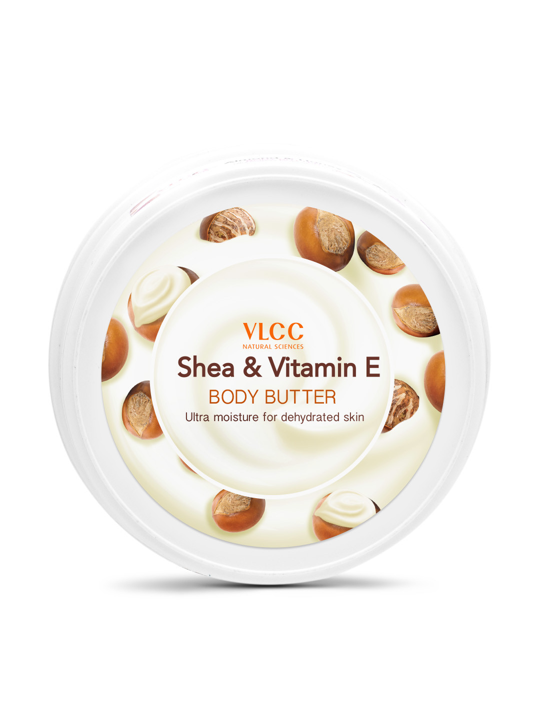 

VLCC Paraben Free & Silicone Free Body Butter with Shea & Vitamin E - 200 g, White