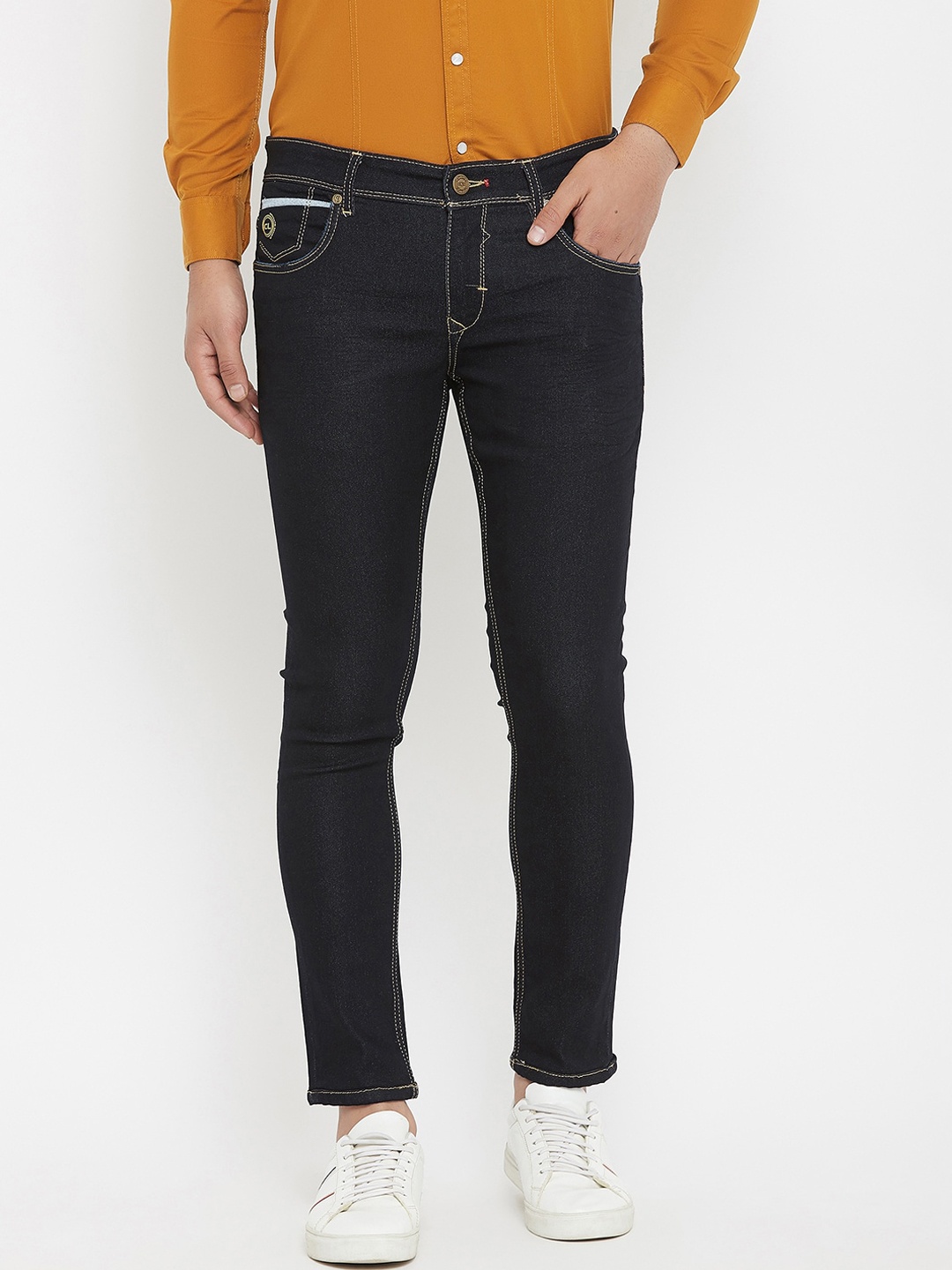 

Canary London Men Blue Skin Tight Tapered Fit Low-Rise Stretchable Jeans