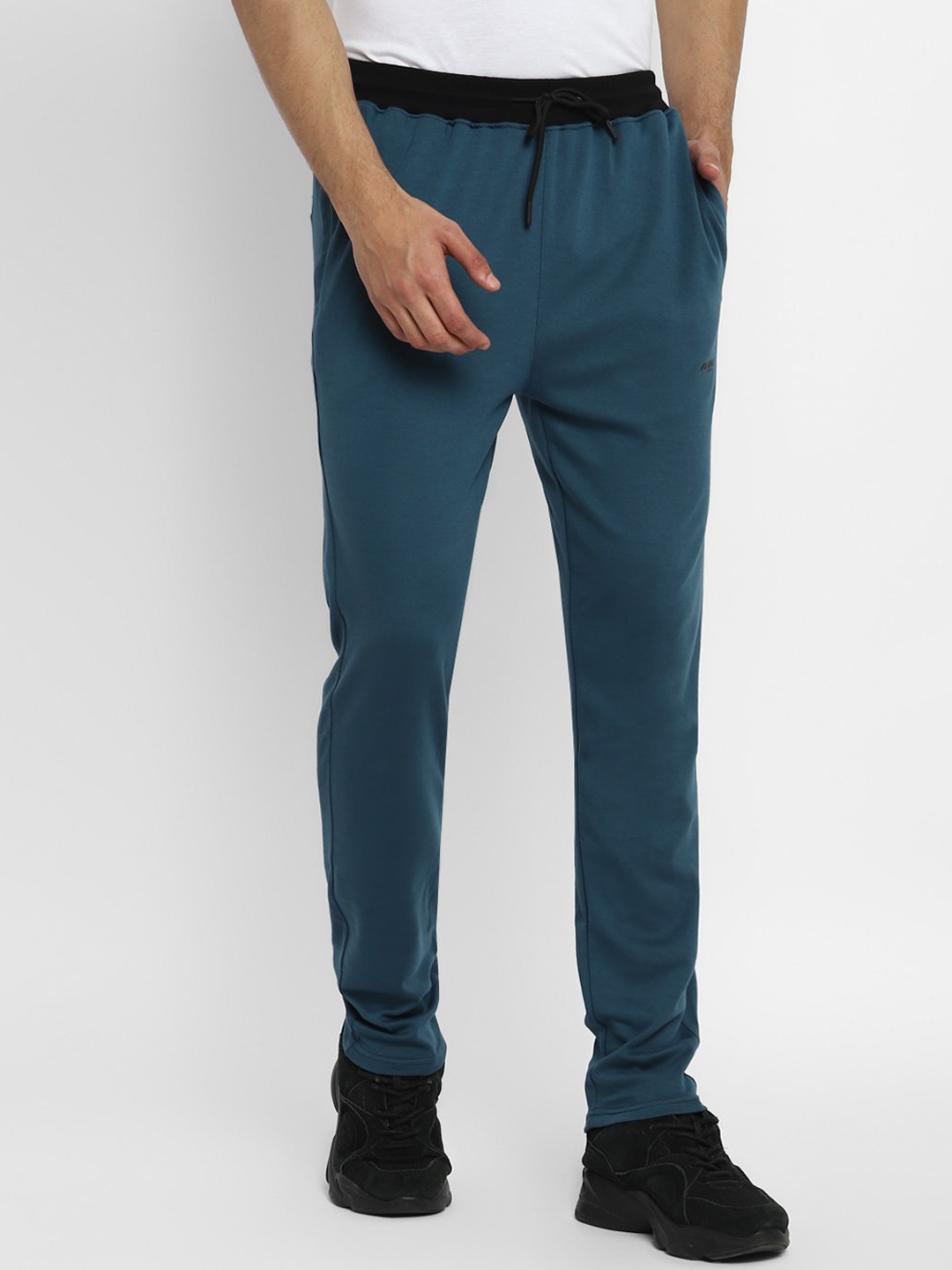 

FURO by Red Chief Men Blue Cotton Track Pants