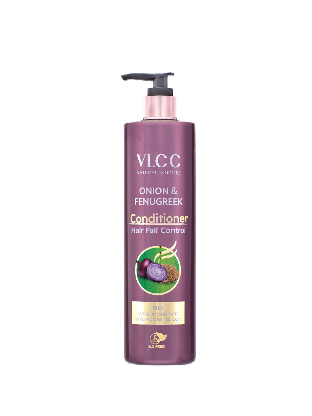 

VLCC Onion & Fenugreek Conditioner for Hair Fall Control - 200 ml, Purple