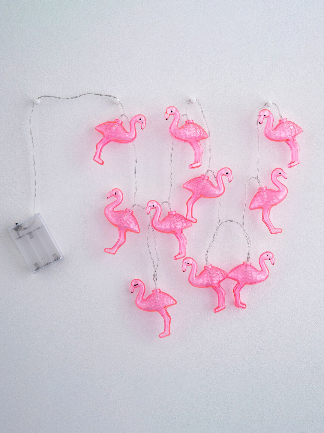 

Home Centre Pink Flamingo Shaped LED String Light