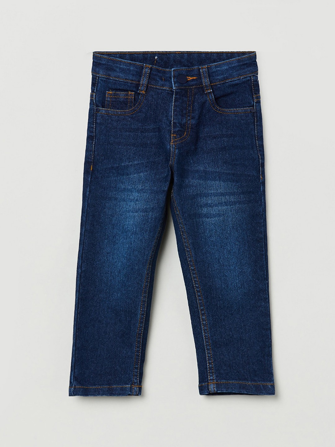 

max Boys Blue Light Fade Clean Look Jeans
