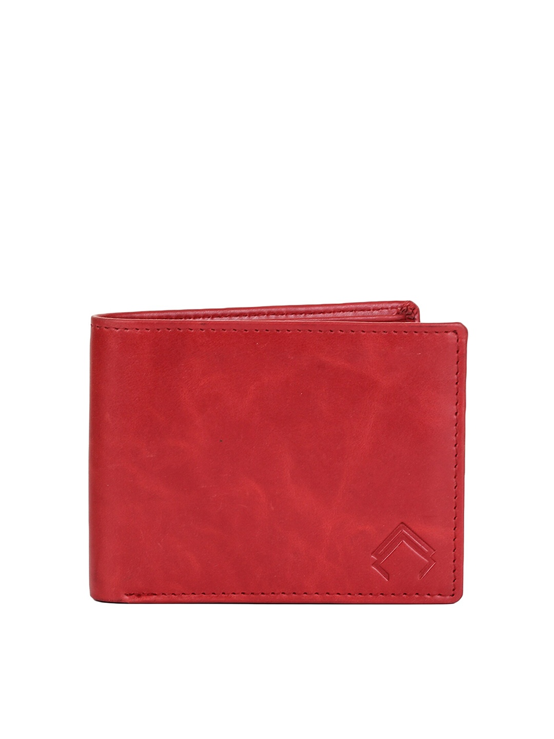 

ALLY CARTER Men Red Solid Two Fold Wallet