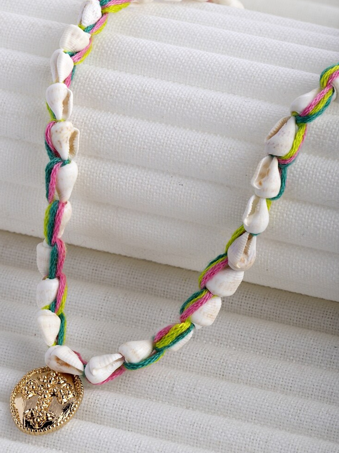 

Wild & Free Gold-Toned & White Gold-Plated Necklace