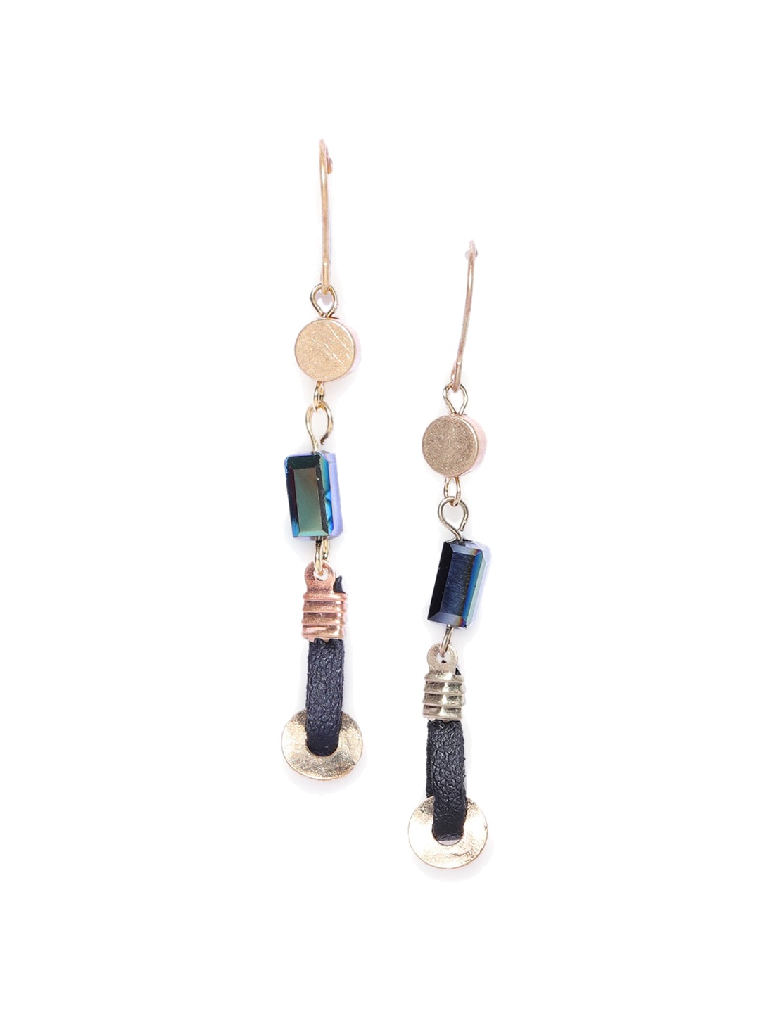 

Wild & Free Gold-Toned Quirky Drop Earrings