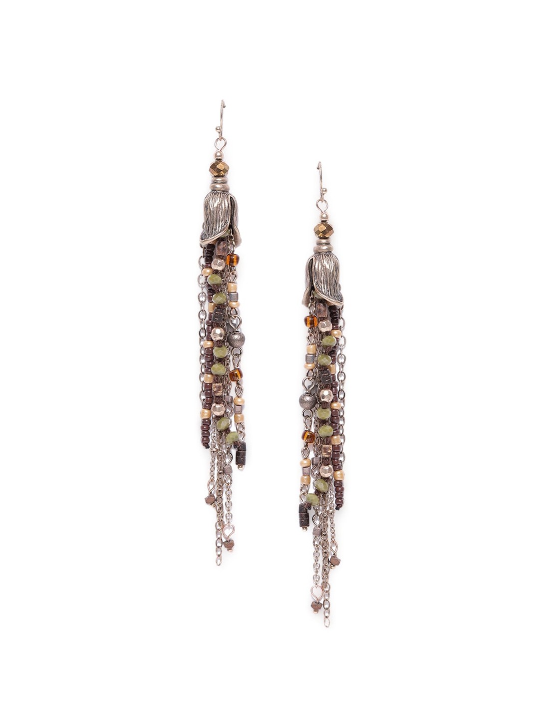 

Wild & Free Gold-Toned Quirky Drop Earrings