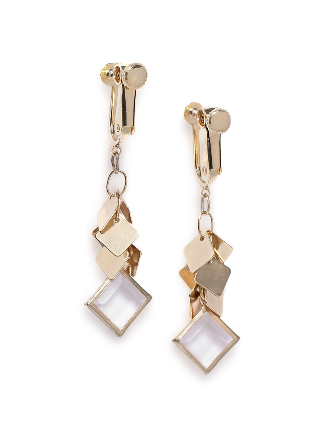 

Wild & Free Gold-Toned Quirky Drop Earrings
