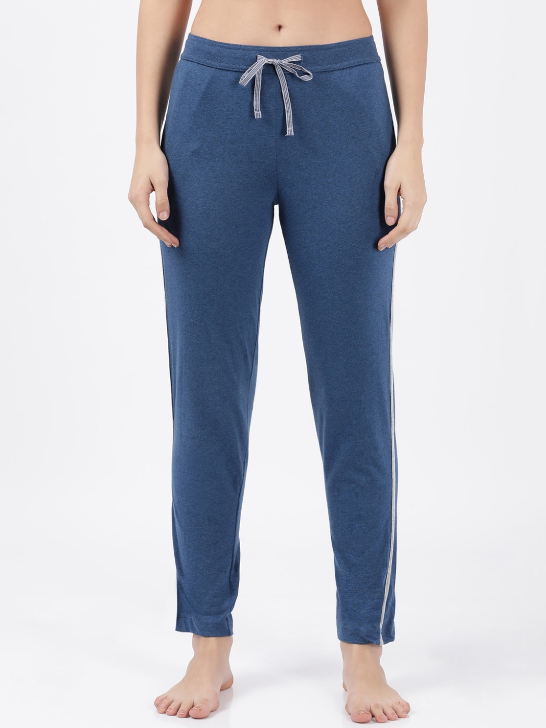 

Jockey Vintage Blue Solid Relaxed Fit Cotton Lounge Pant