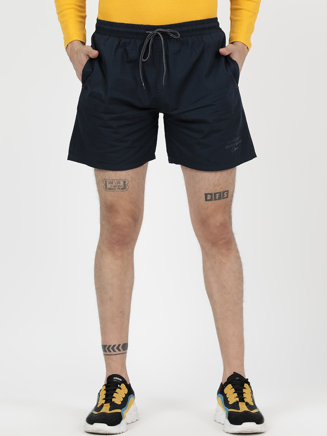 

V2 Value & Variety Men Navy Blue Shorts