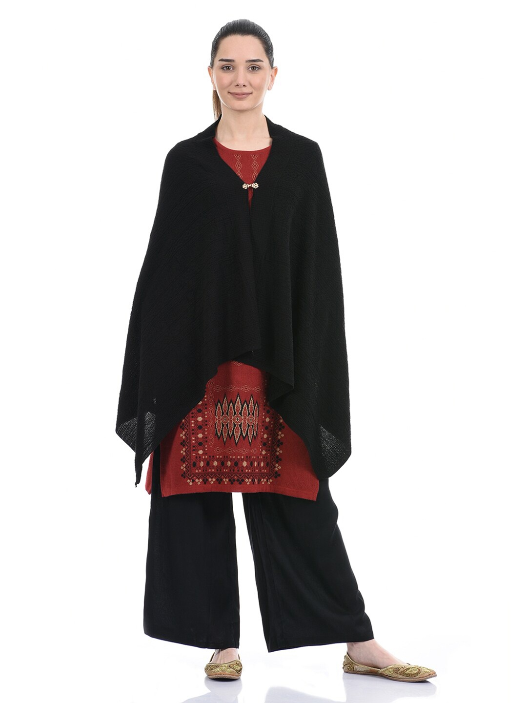 

American Eye Women Black Shrug