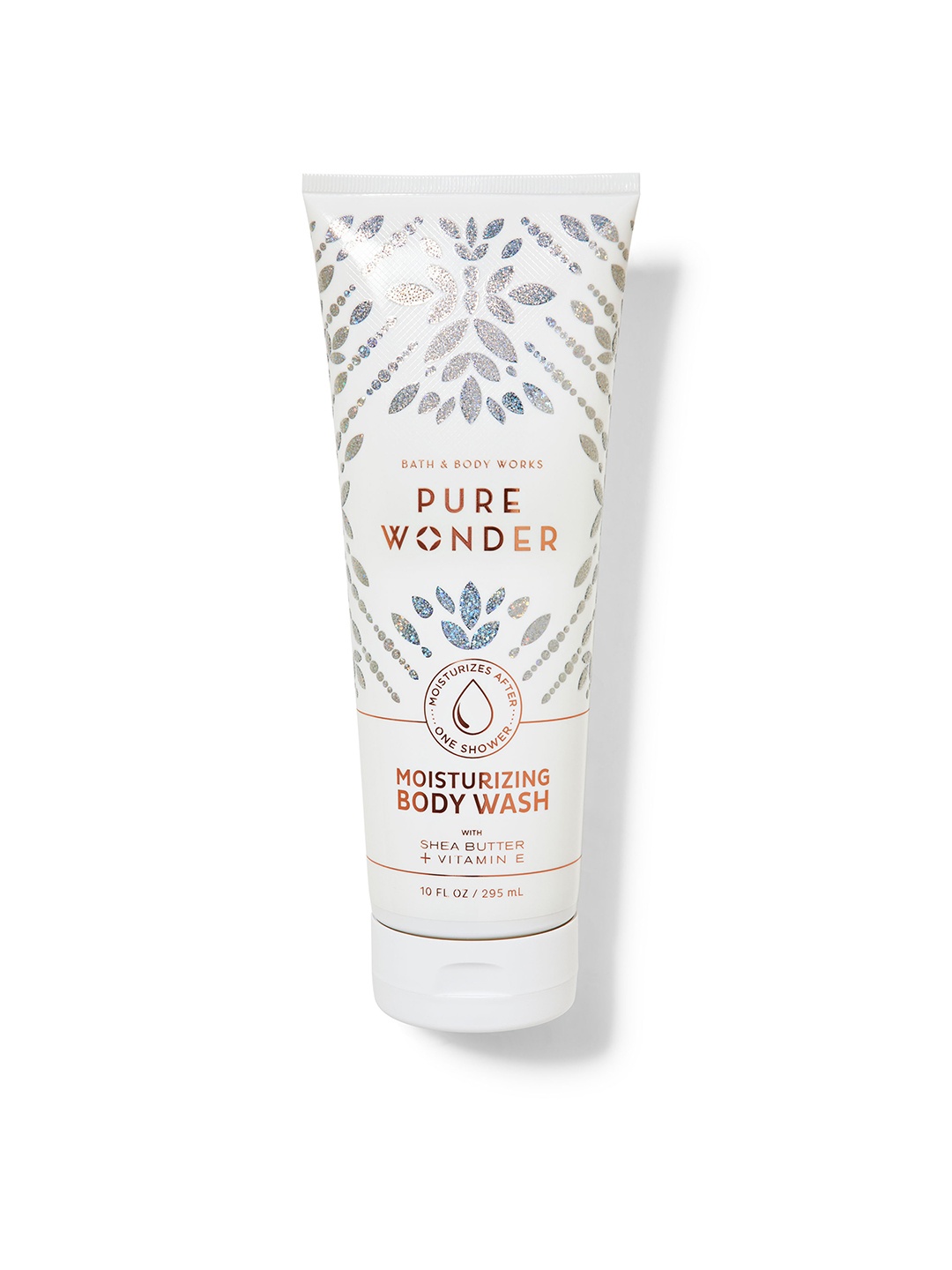 

Bath & Body Works Pure Wonder Shea Butter + Cocoa Butter Moisturizing Body Wash - 295 ml, Rose gold