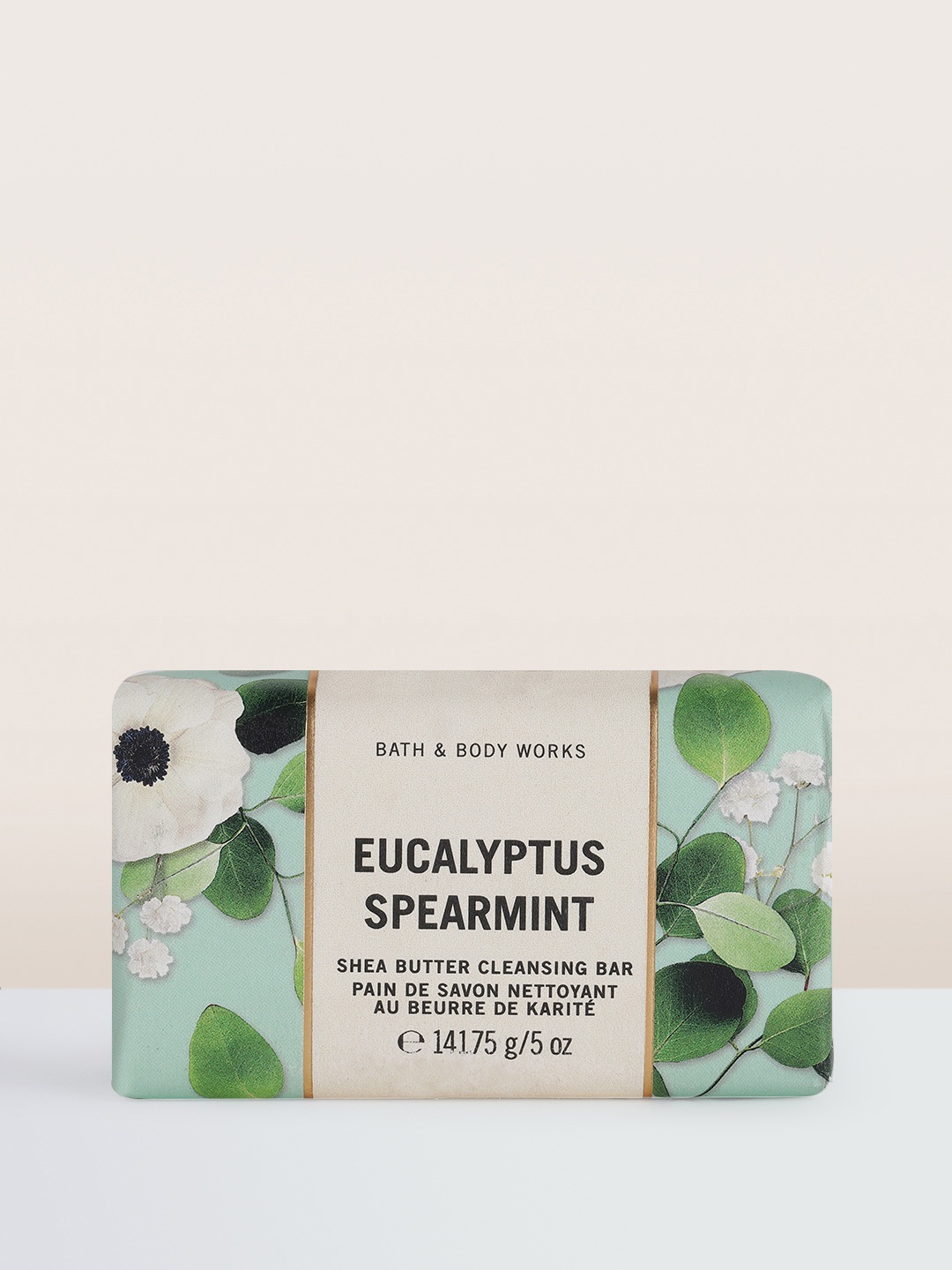 

Bath & Body Works Eucalyptus Spearmint Shea Butter Cleansing Bar 142 g, Green
