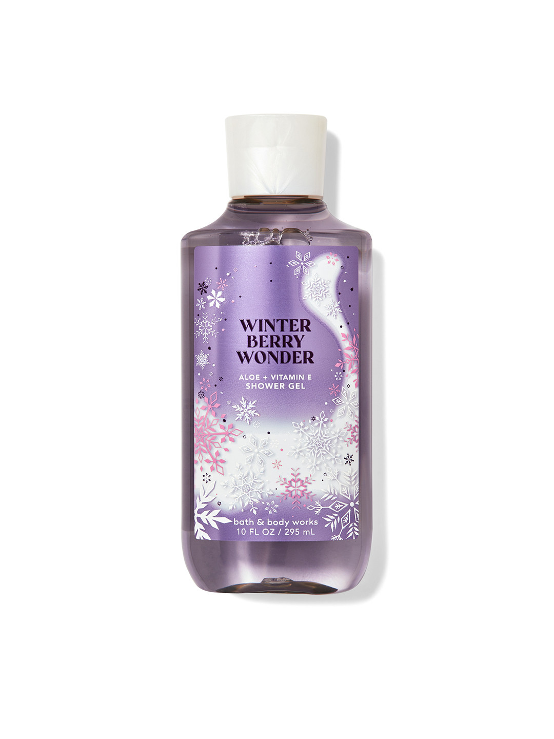 

Bath & Body Works Winterberry Wonder Shower Gel with Aloevera - 295 ml, Pink