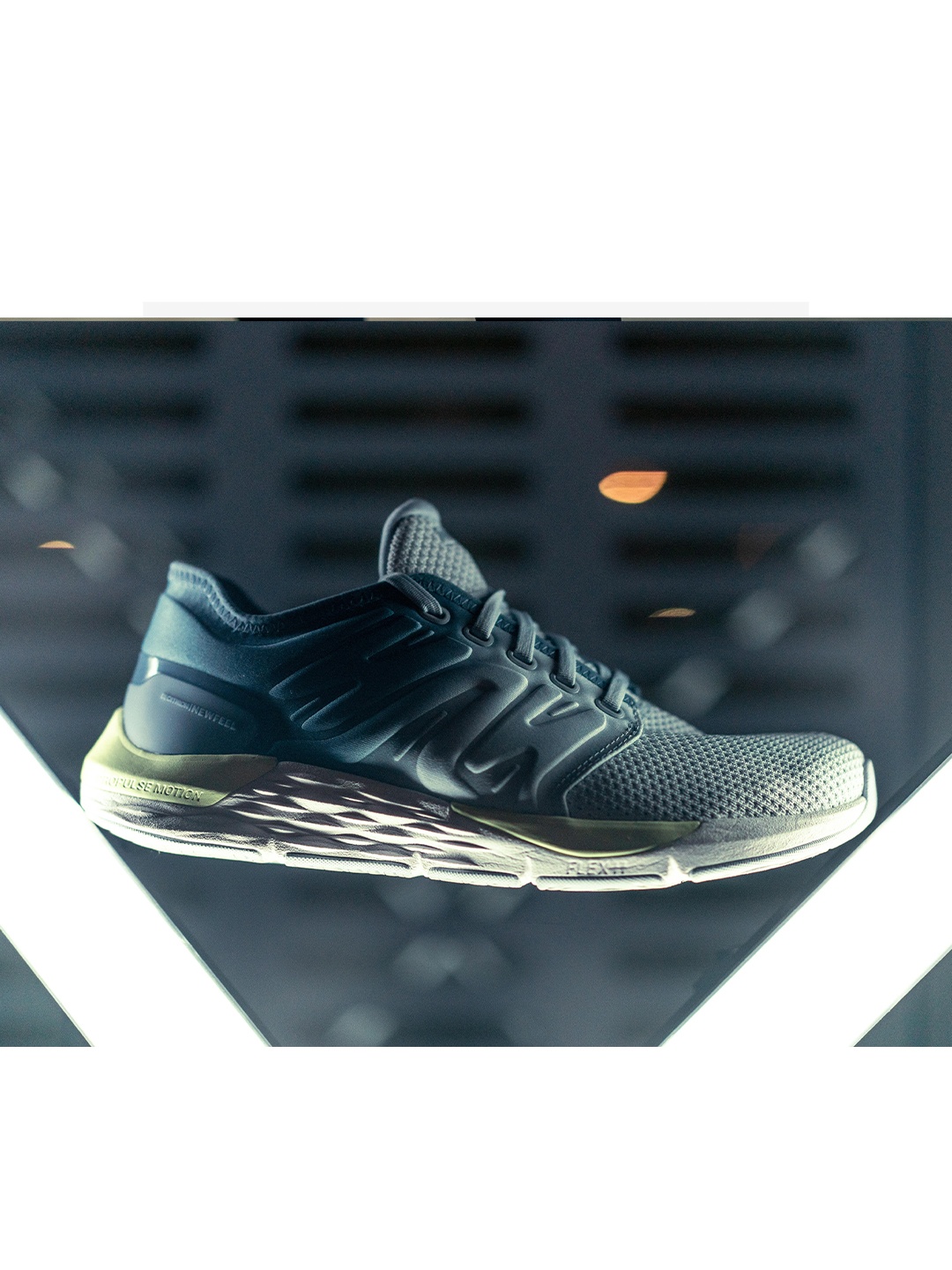 

Newfeel By Decathlon Men Blue Walking Non-Marking Shoes