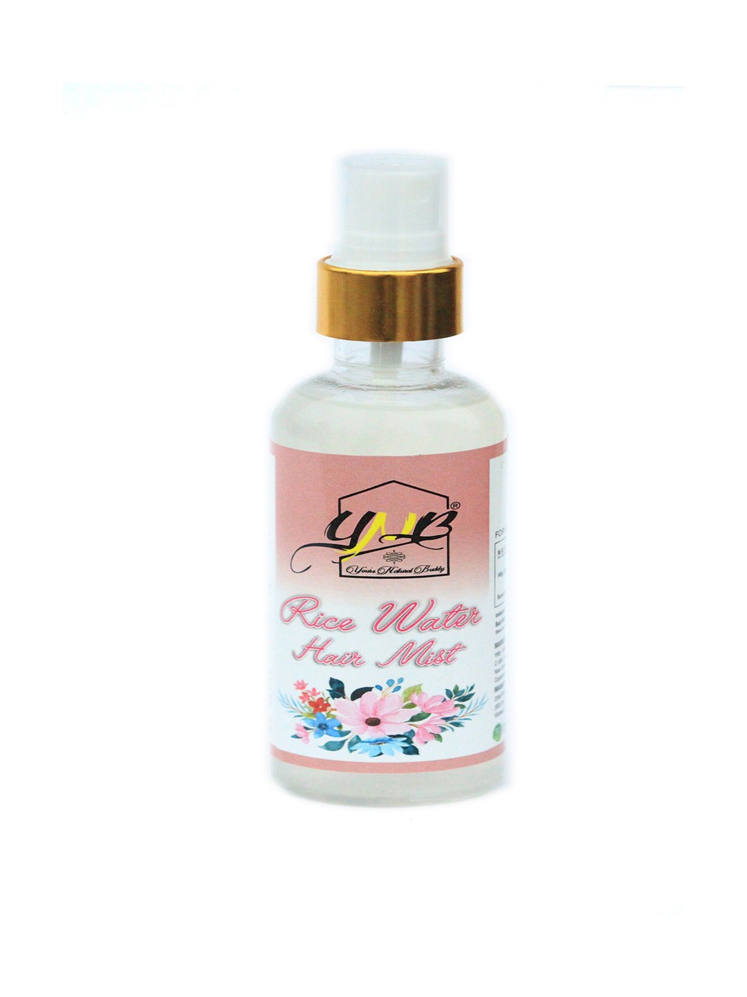 

YNB YOURS NATURAL BUDDY Strengthening & Repairing Rice Water Hair Mist 100 ml, Pink