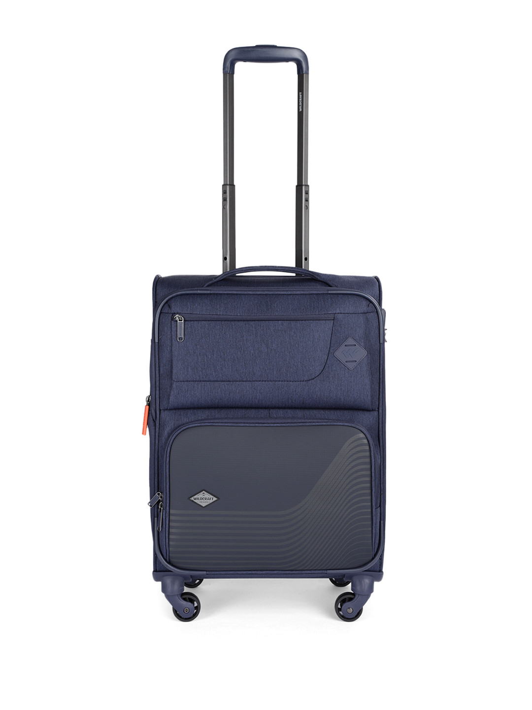 

Wildcraft Navy Blue Rigel Plus Cabin Trolley Suitcase