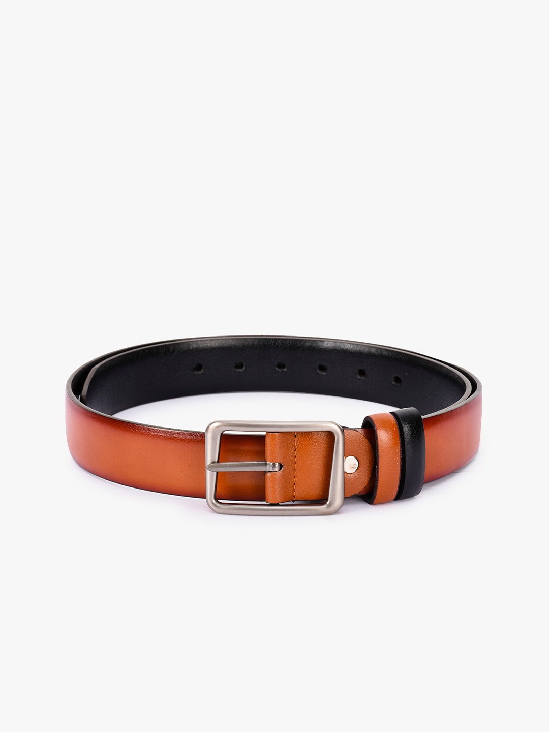 

BuckleUp Men Tan Formal Reversible Belt