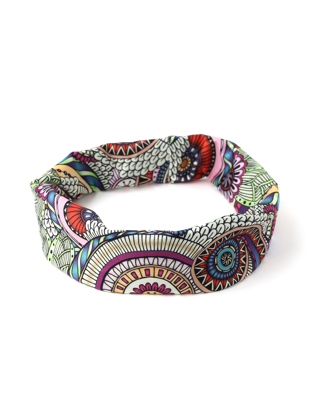 

Yellow Chimes Girls Blue & Beige Printed Hairband