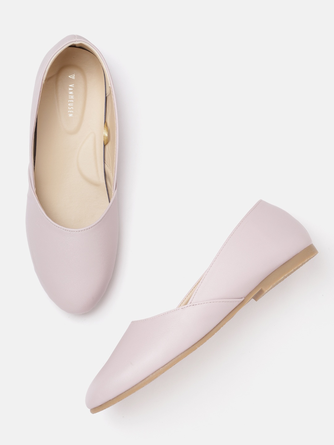 

Van Heusen Woman Lavender Solid Ballerinas