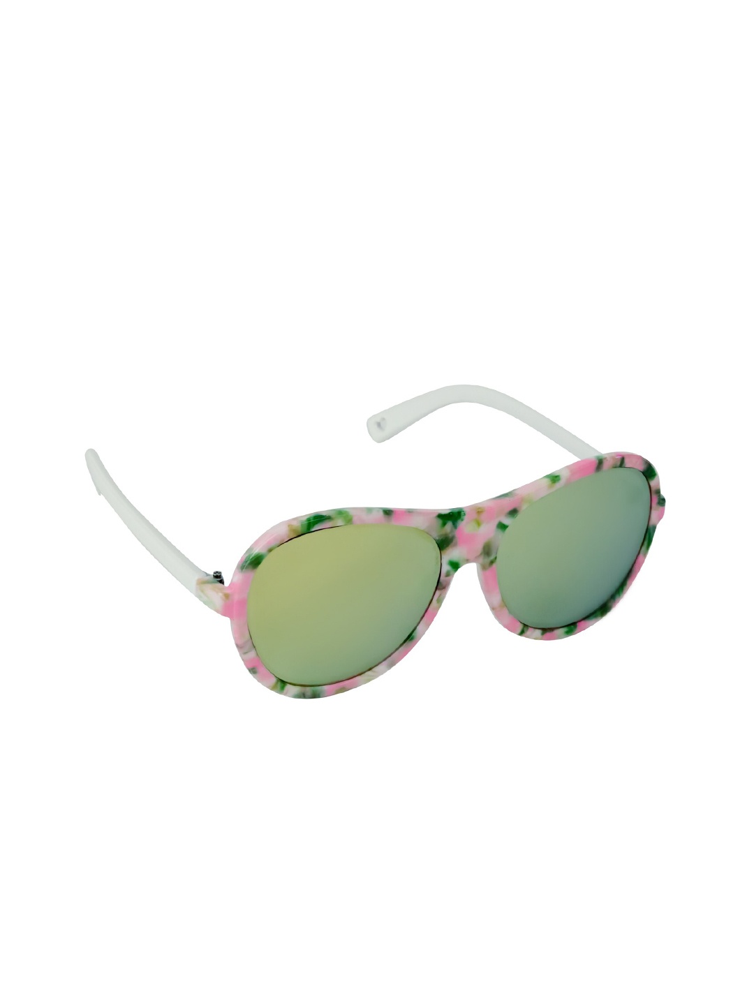 

Spiky Unisex Kids Green Lens & Pink Cateye Sunglasses With UV Protected Lens