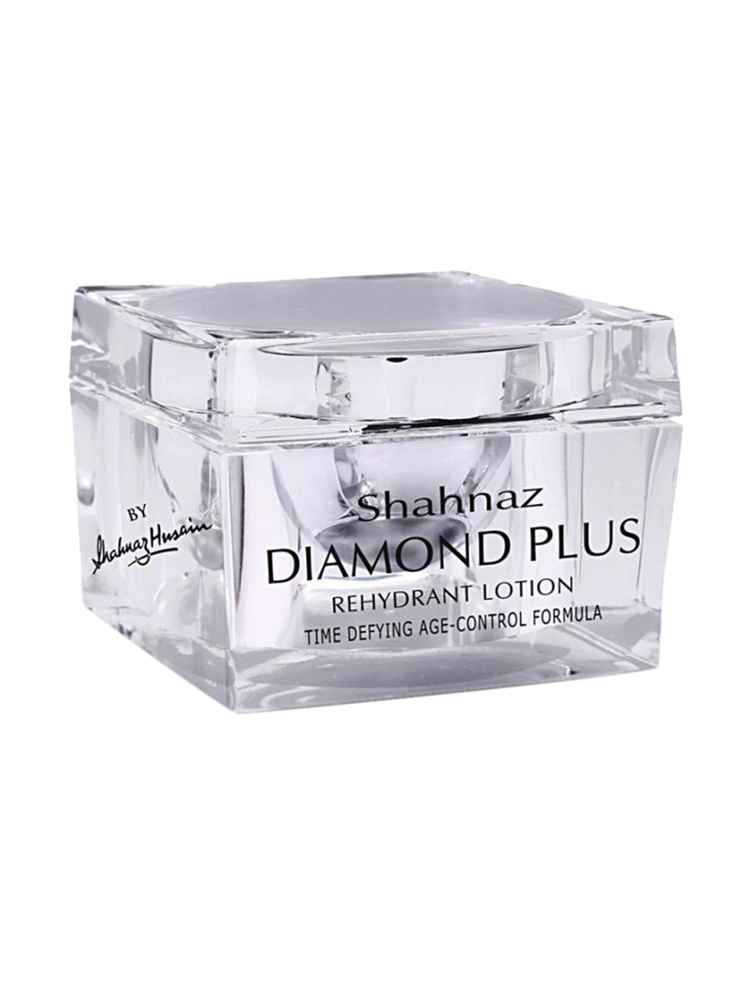 

Shahnaz Husain Time Defying Age-Control Formula Diamond Plus Rehydrant Lotion 40 gm, Transparent