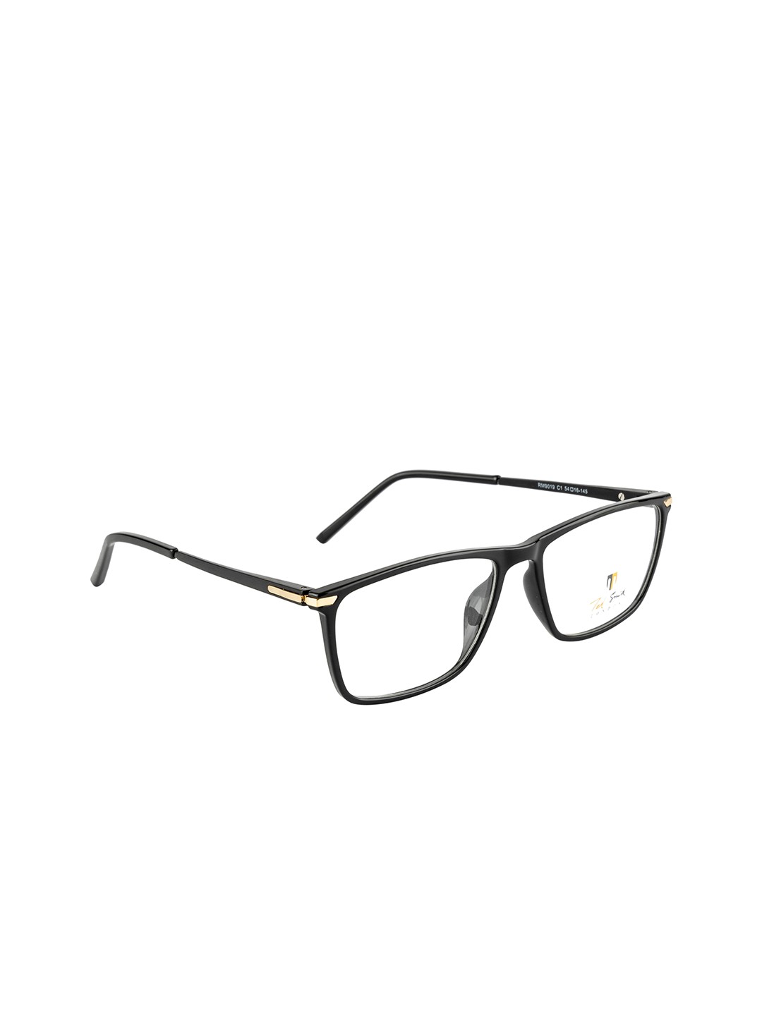 

Ted Smith Unisex Black Full Rim Wayfarer Frames