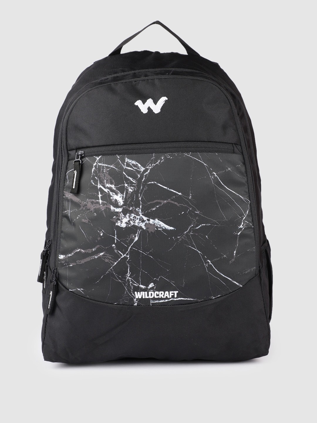 

Wildcraft Unisex Black Protrude Printed Backpack