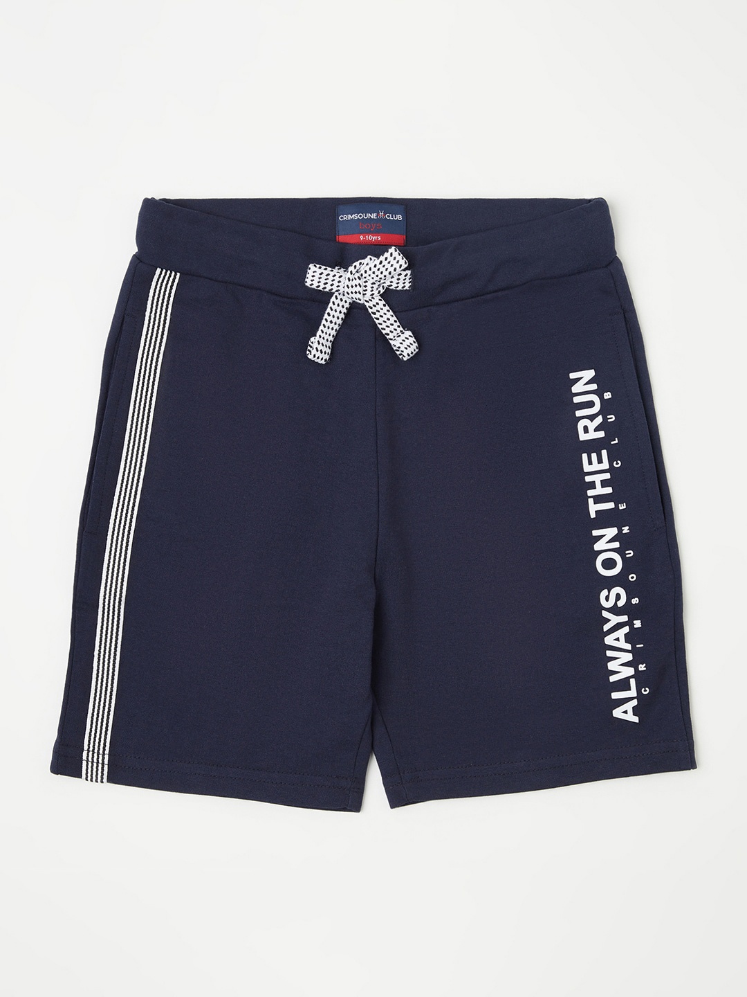 

Crimsoune Club Boys Navy Blue Slim Fit Shorts