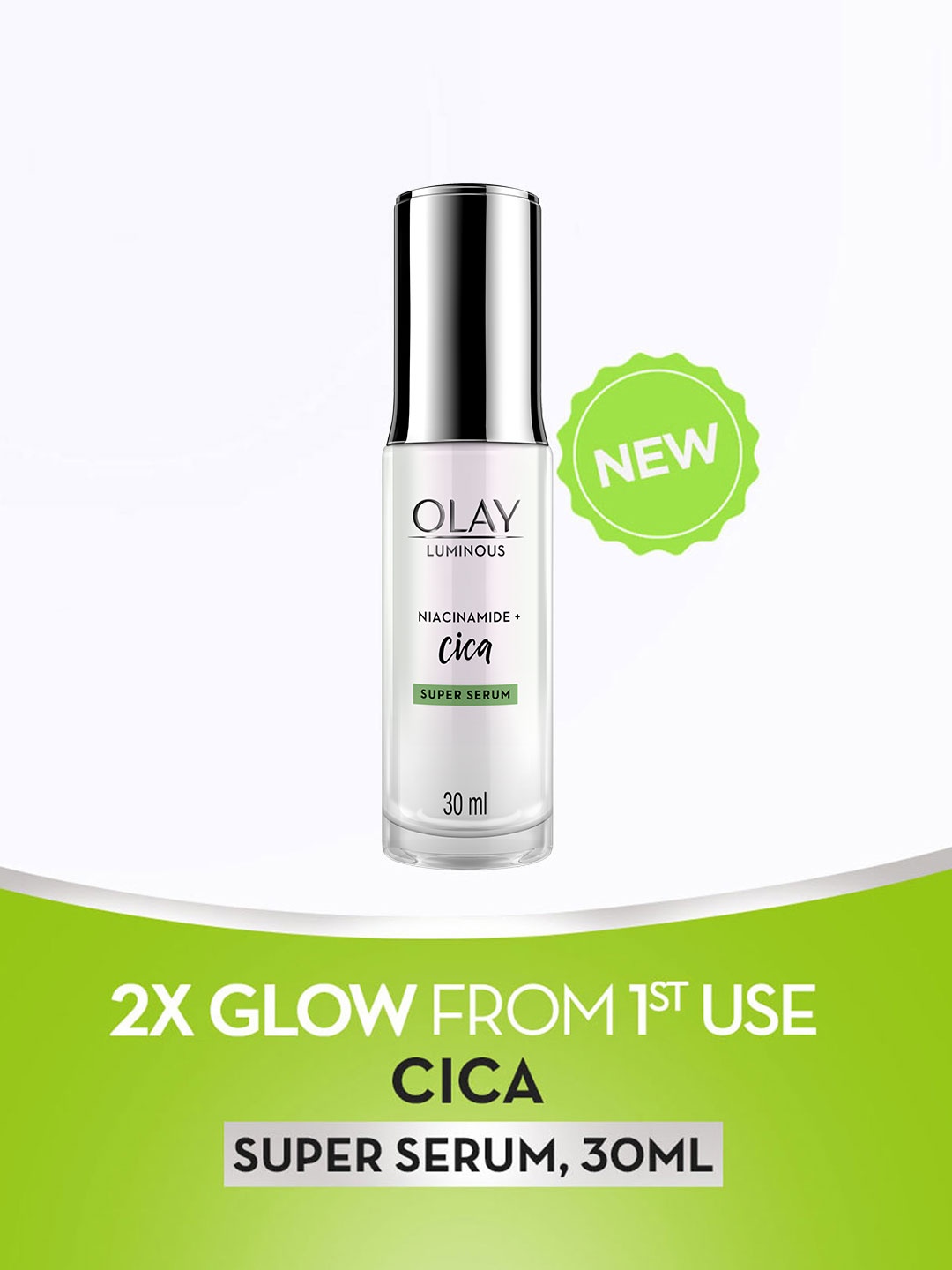 

Olay Cica Face Serum with Niacinamide - Anti Inflammatory - 30ml, White