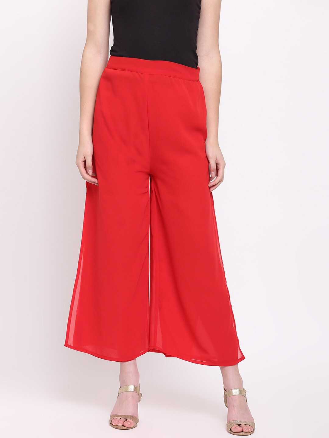 

RIVI Women Red Palazzos