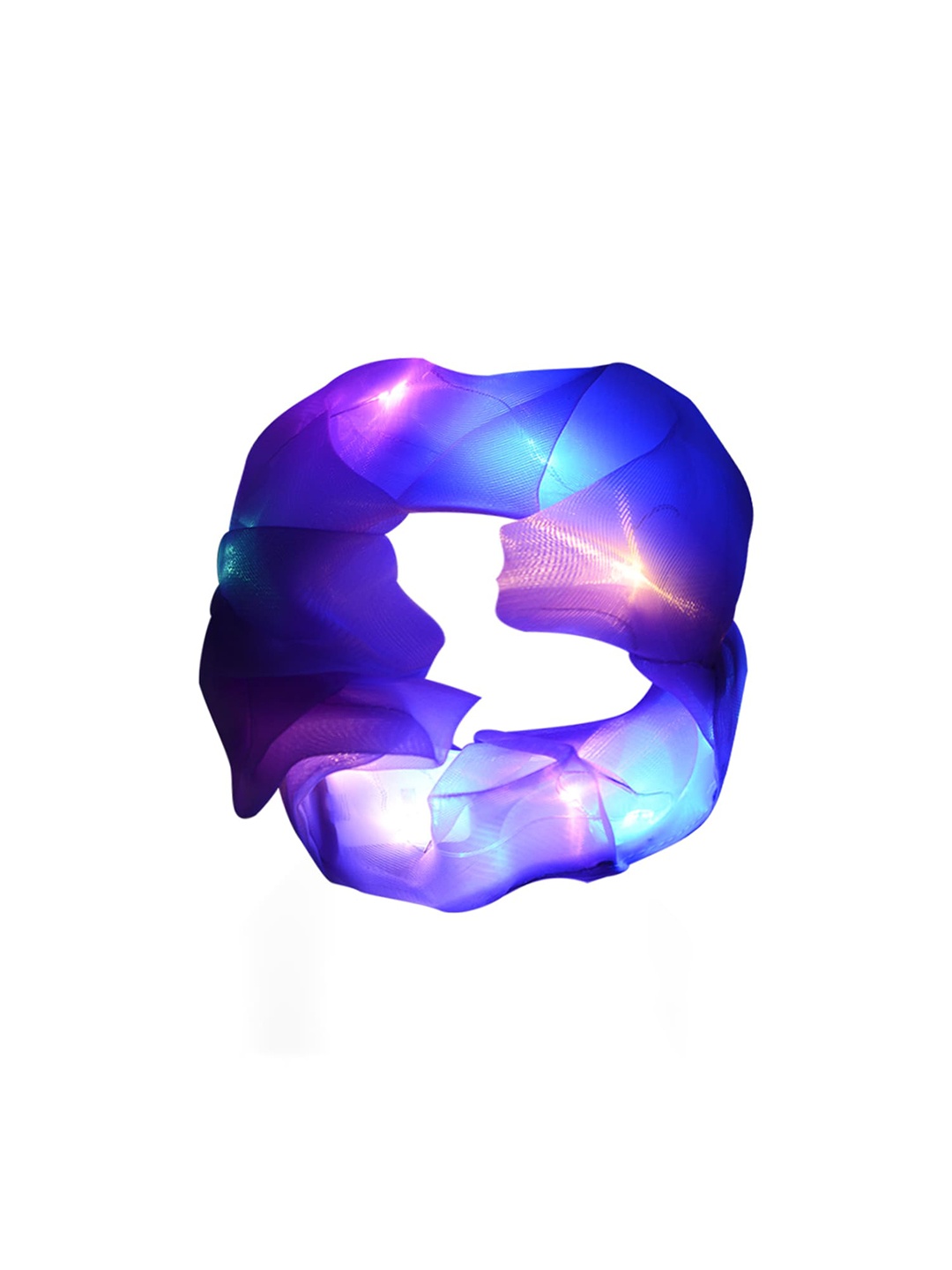 

Arendelle Women Purple & Blue LED Scrunchie