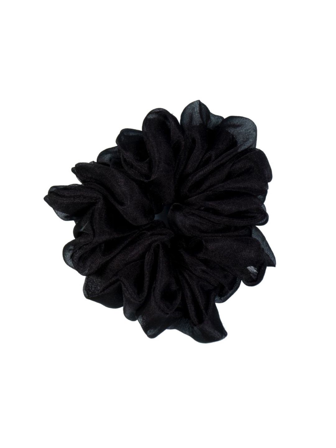 

Arendelle Women Black Organza Scrunchies