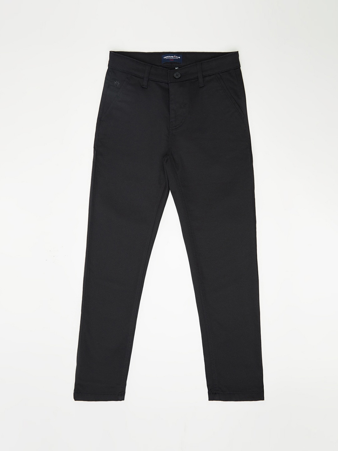 

Crimsoune Club Boys Black Slim Fit Chinos Trousers
