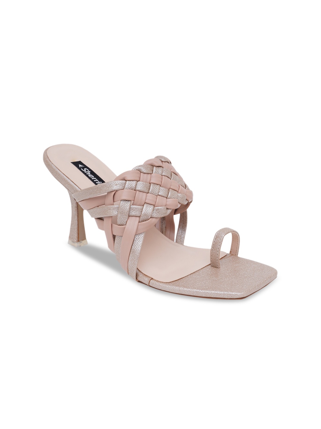 

Sherrif Shoes Women Pink & Nude-Coloured Party Kitten Heels