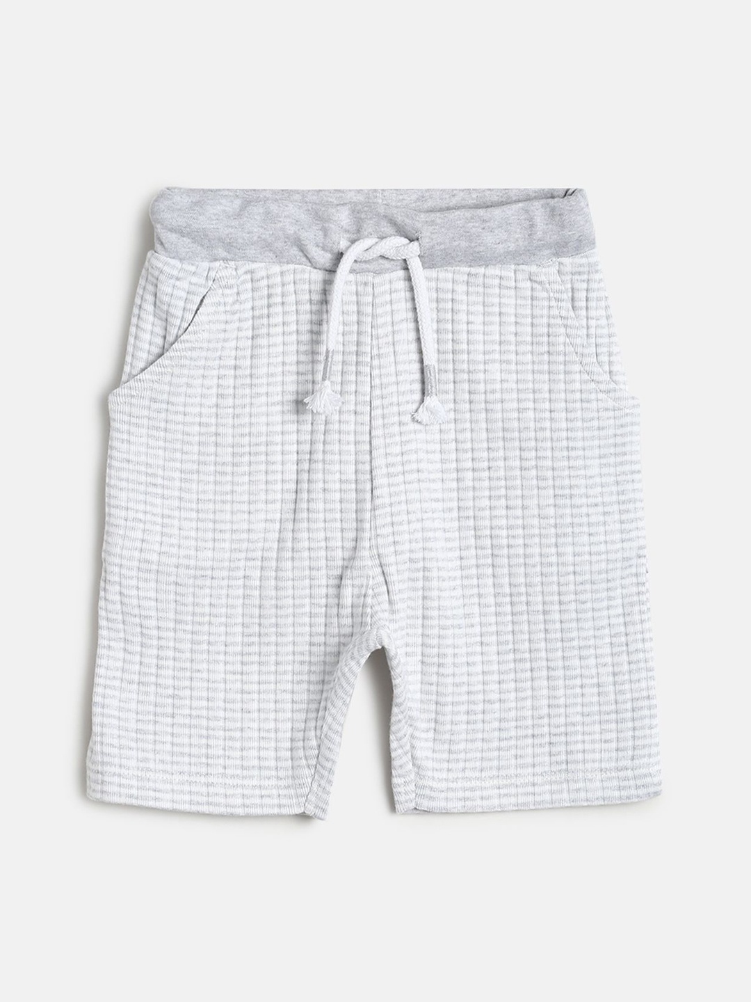 

MINI KLUB Boys Off White Pure Cotton Shorts