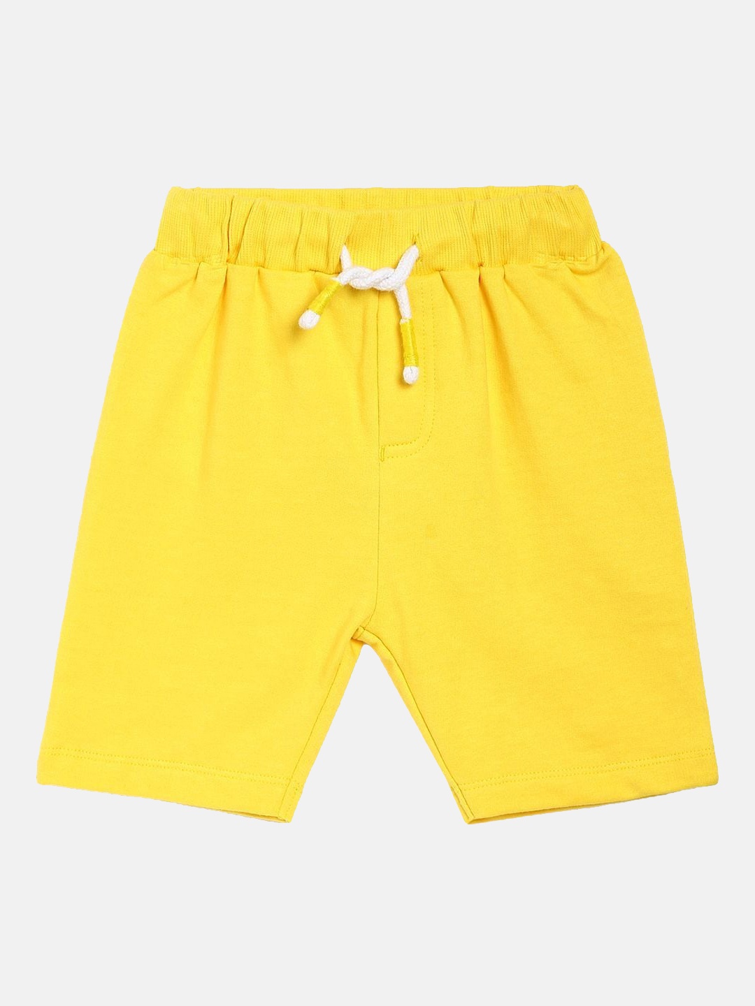 

MINI KLUB Boys Yellow Pure Cotton Shorts
