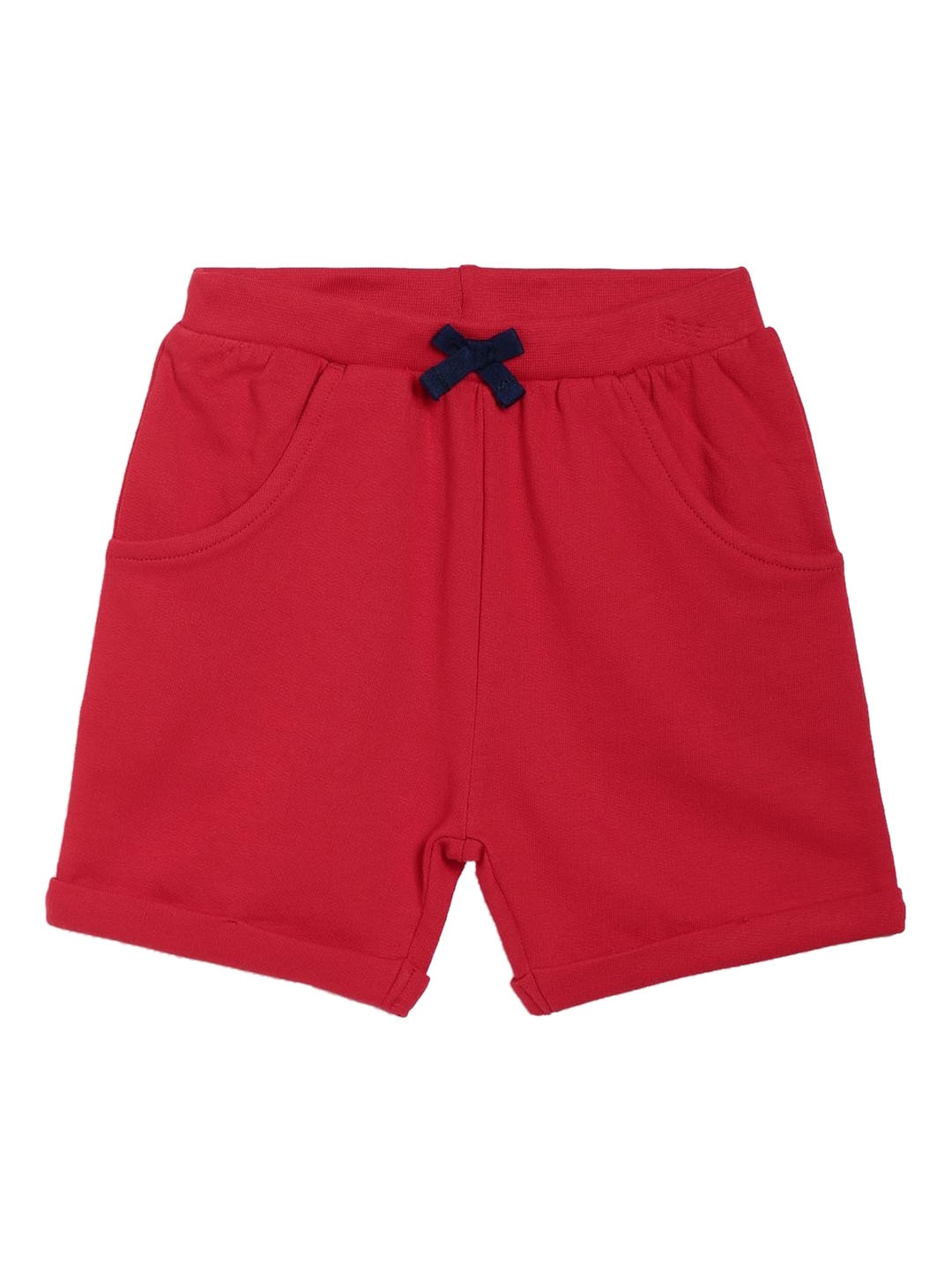 

MINI KLUB Girls Red Cotton Shorts