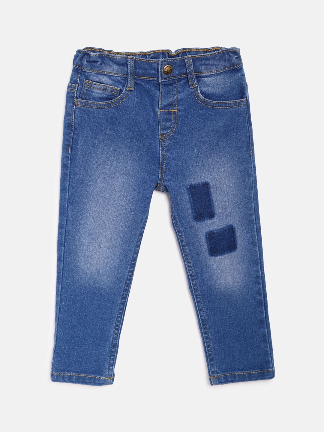 

MINI KLUB Boys Blue Heavy Fade Stretchable Jeans