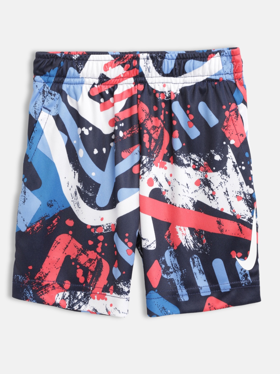 

Nike Boys Navy Blue Printed Shorts