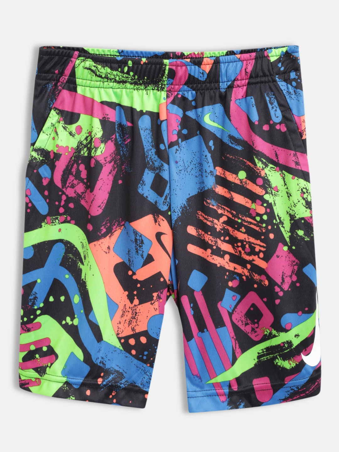 

Nike Boys Black Printed Shorts