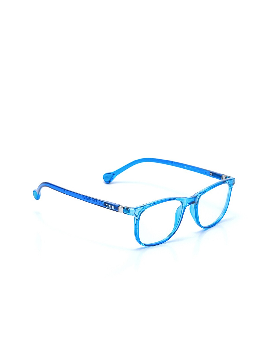 

ENRICO Kids Blue & Transparent Full Rim Rectangle Computer Glasses EN B 2003 C3