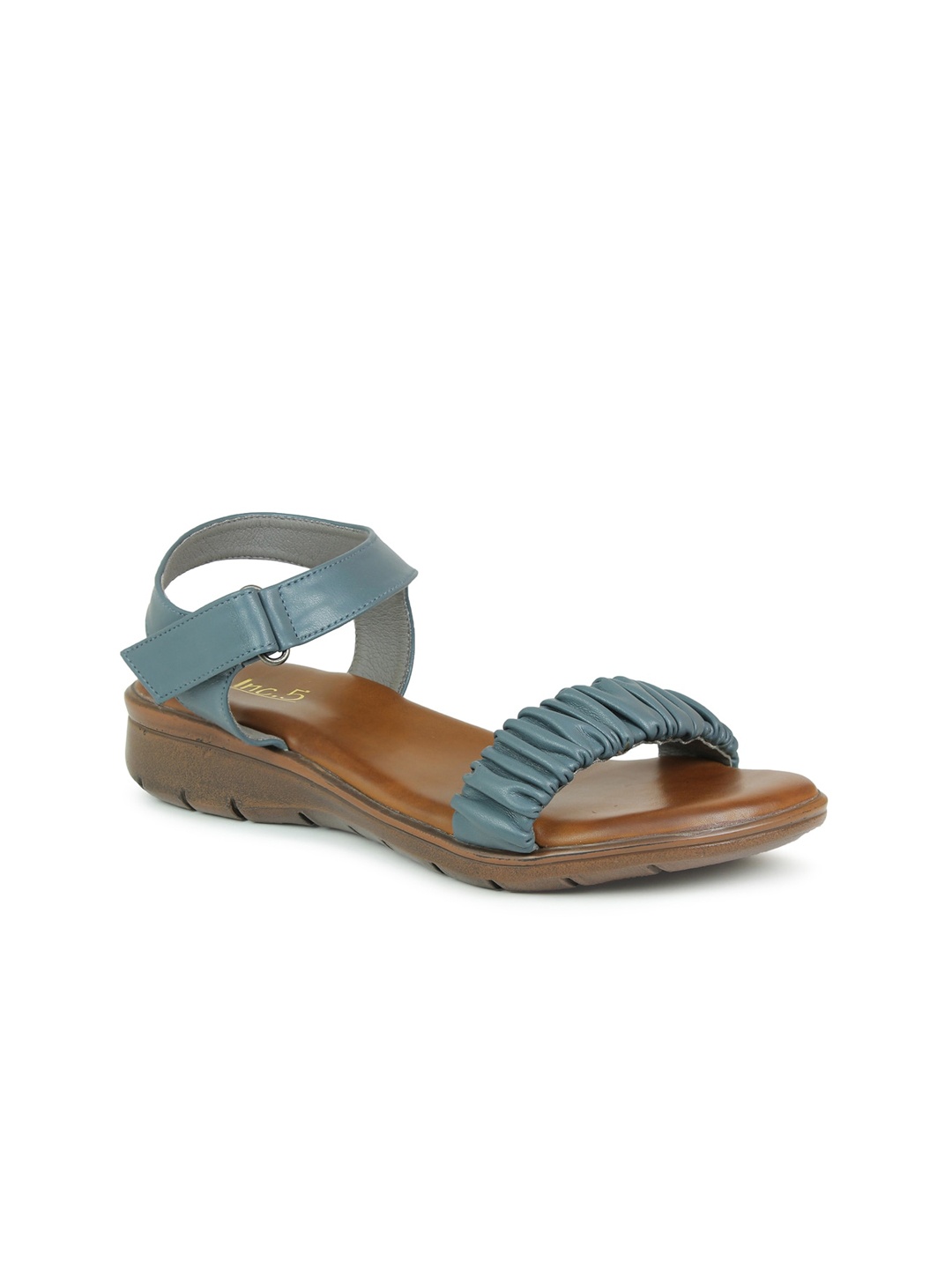 

Inc 5 Blue Wedge Sandals