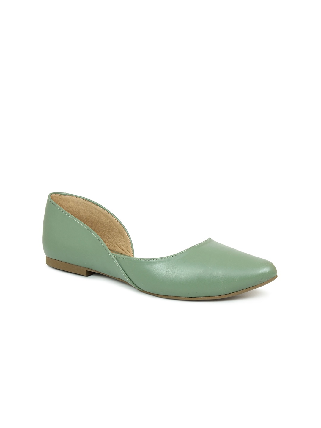 

Inc 5 Women Green Ballerinas Flats